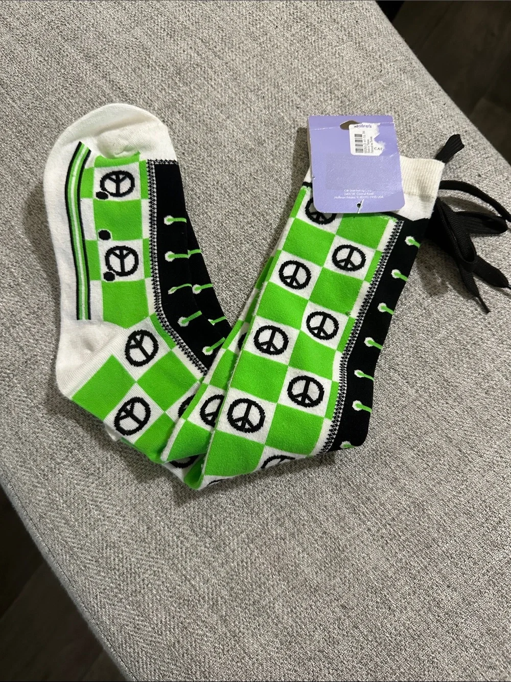 NWT Claire’s Shoe Socks